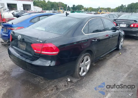 2014 Volkswagen Passat 2.0L Tdi Se from USA, damaged, VIN 1VWBN7A36EC050092